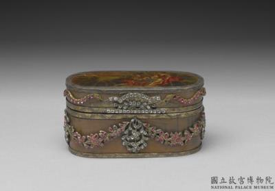 图片[2]-Lacquered silver snuff box inlaid with gemstones, France, ca. 1767-China Archive